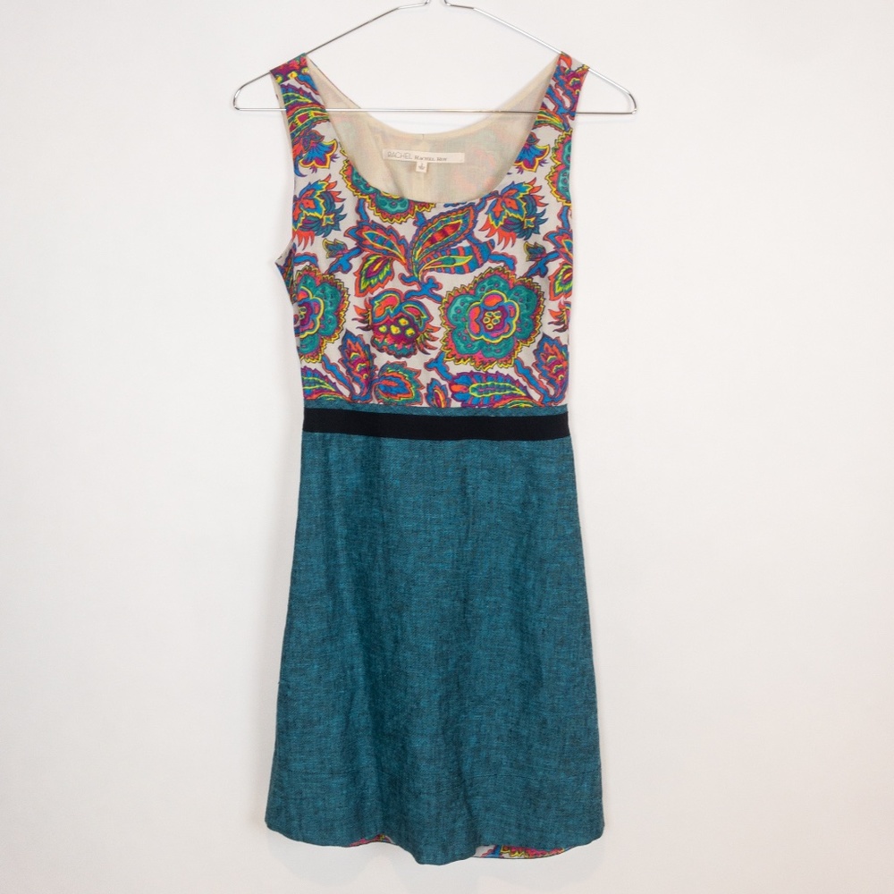 Floral Colorful Summer Dress Size 2 G